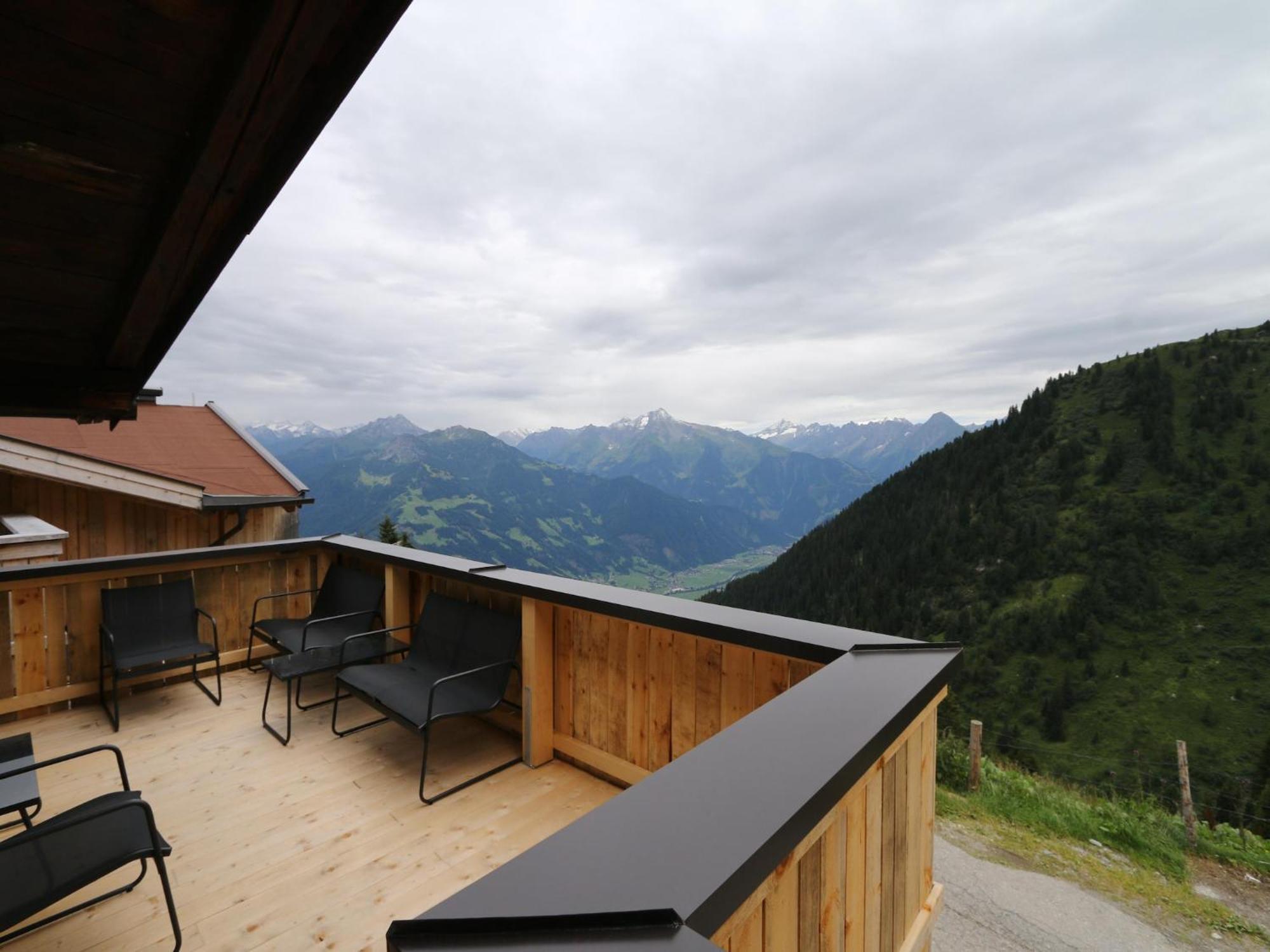 New Holiday Home On The Alm With Terrace And Balcony Zellberg Exterior foto